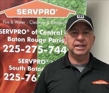 Jeff Betz, team member at SERVPRO of Central East Baton Rouge Parish