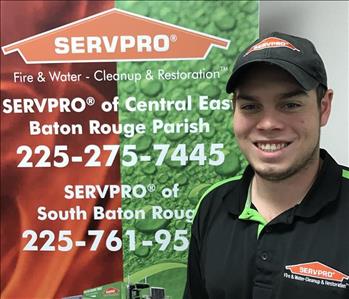 Benton Lieux, team member at SERVPRO of Central East Baton Rouge Parish